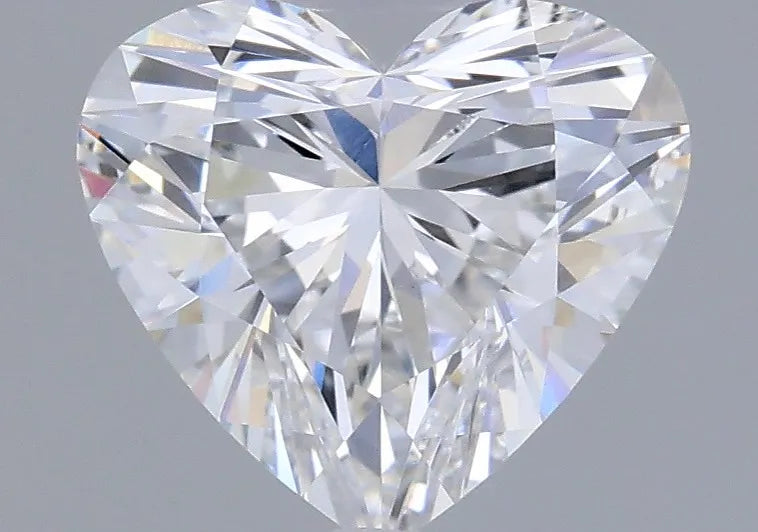 1.10ct Heart Lab Grown Diamond (Colour D, Clarity VVS2, IGI Certified)
