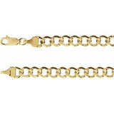14K 5,3 mm Bordsteinkette