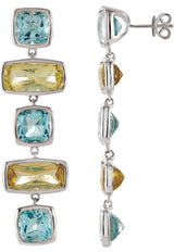 Multi-Gemstone Earrings