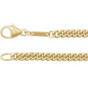 14K 2,9 mm Bordsteinkette