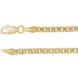 14K 2,7 mm Bordsteinkette