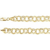 14K 5,7 mm Kabelkette