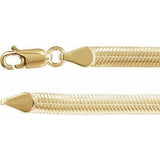 14K 4,8 mm Schlangenkette