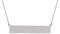 Sterling Silver Be Posh® Engravable Bar 18