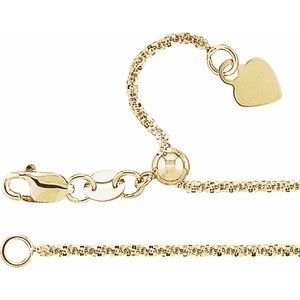 14K 1,4 mm Schlangenkette