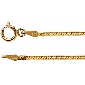 14K 1,5 mm Fischgrätenkette