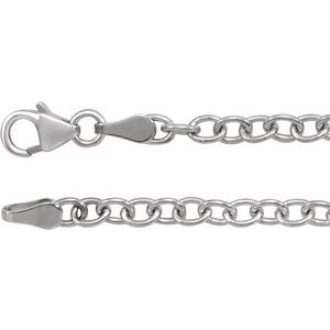 3,25 mm Kabelkette aus Sterlingsilber