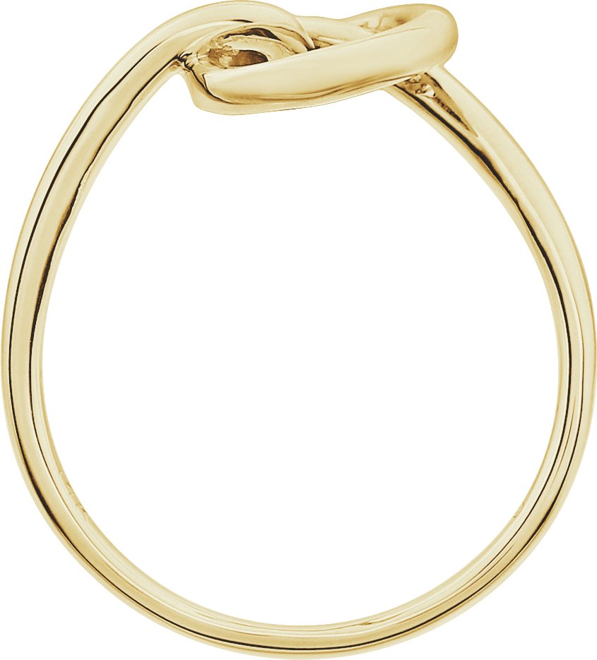 14K Yellow Gold Knot Ring