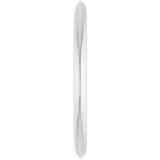 Platinum Knife Edge Band Size 7