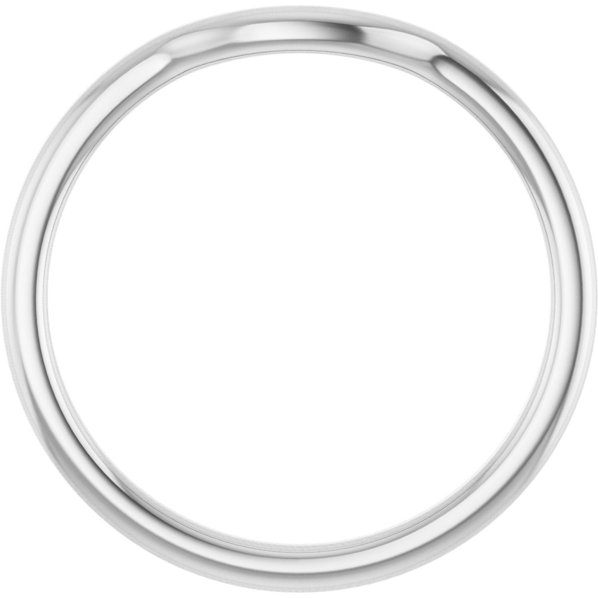 Platinum Contour Band