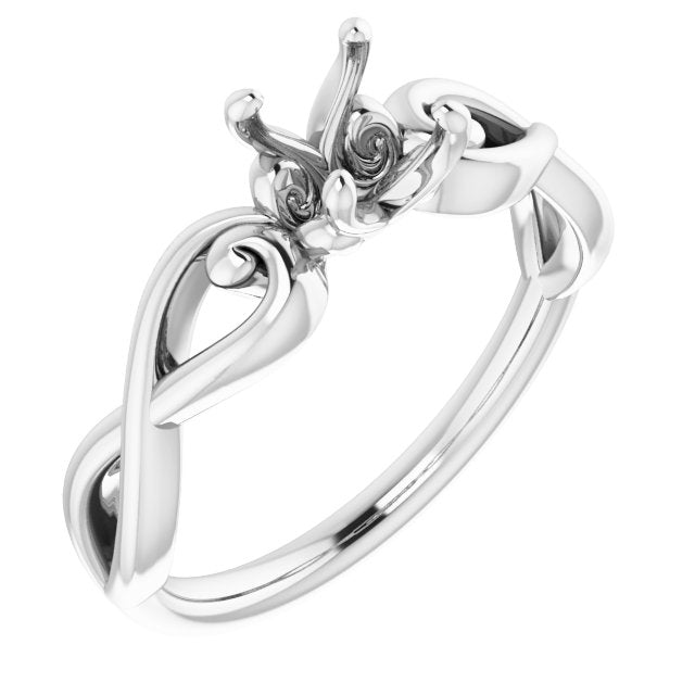 10K White5.5 mm Round Ring Mounting