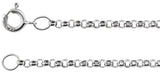 Sterling Silver 1.5 mm Rolo 18" Chain