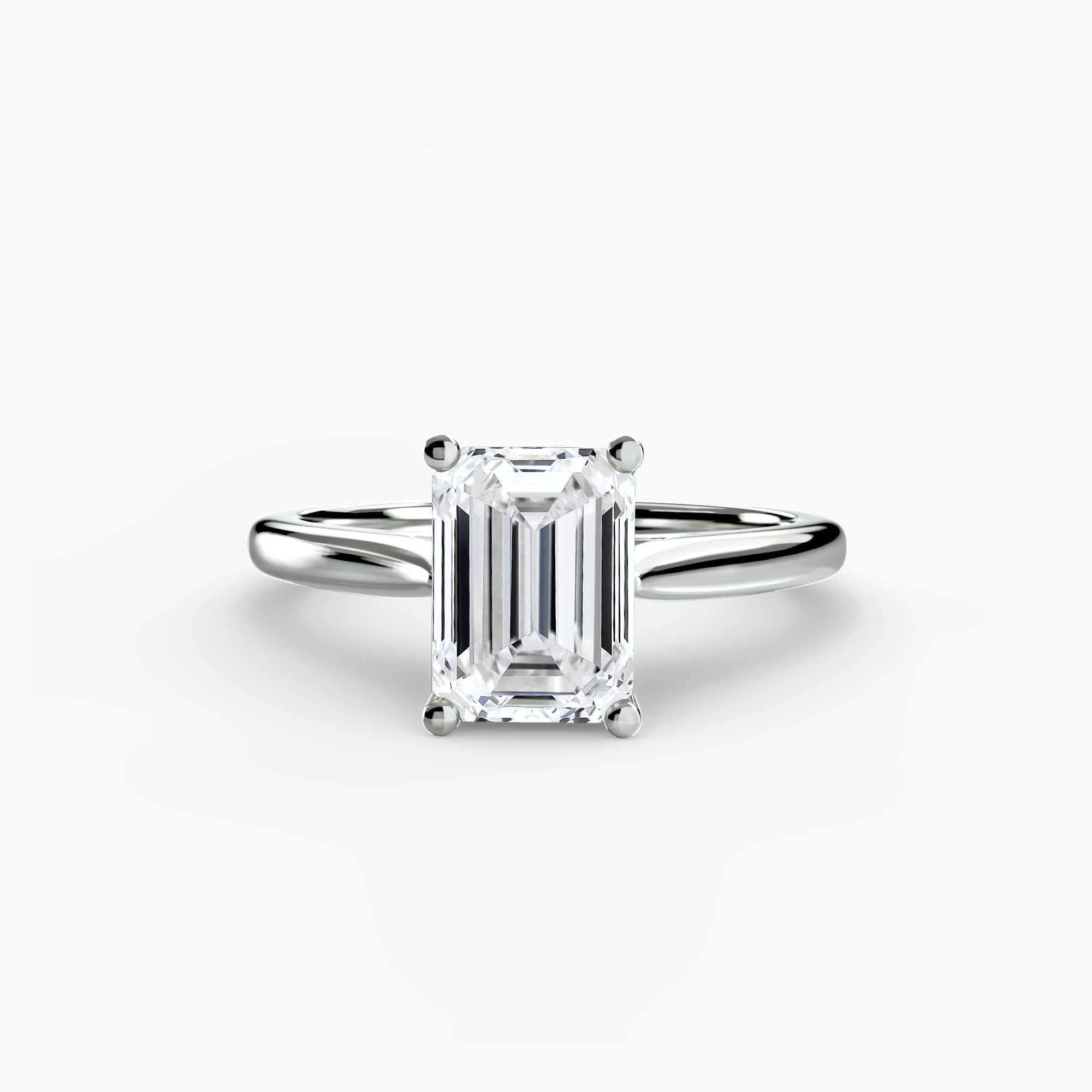 Ewige Liebe – Solitär-Verlobungsring mit Diamant