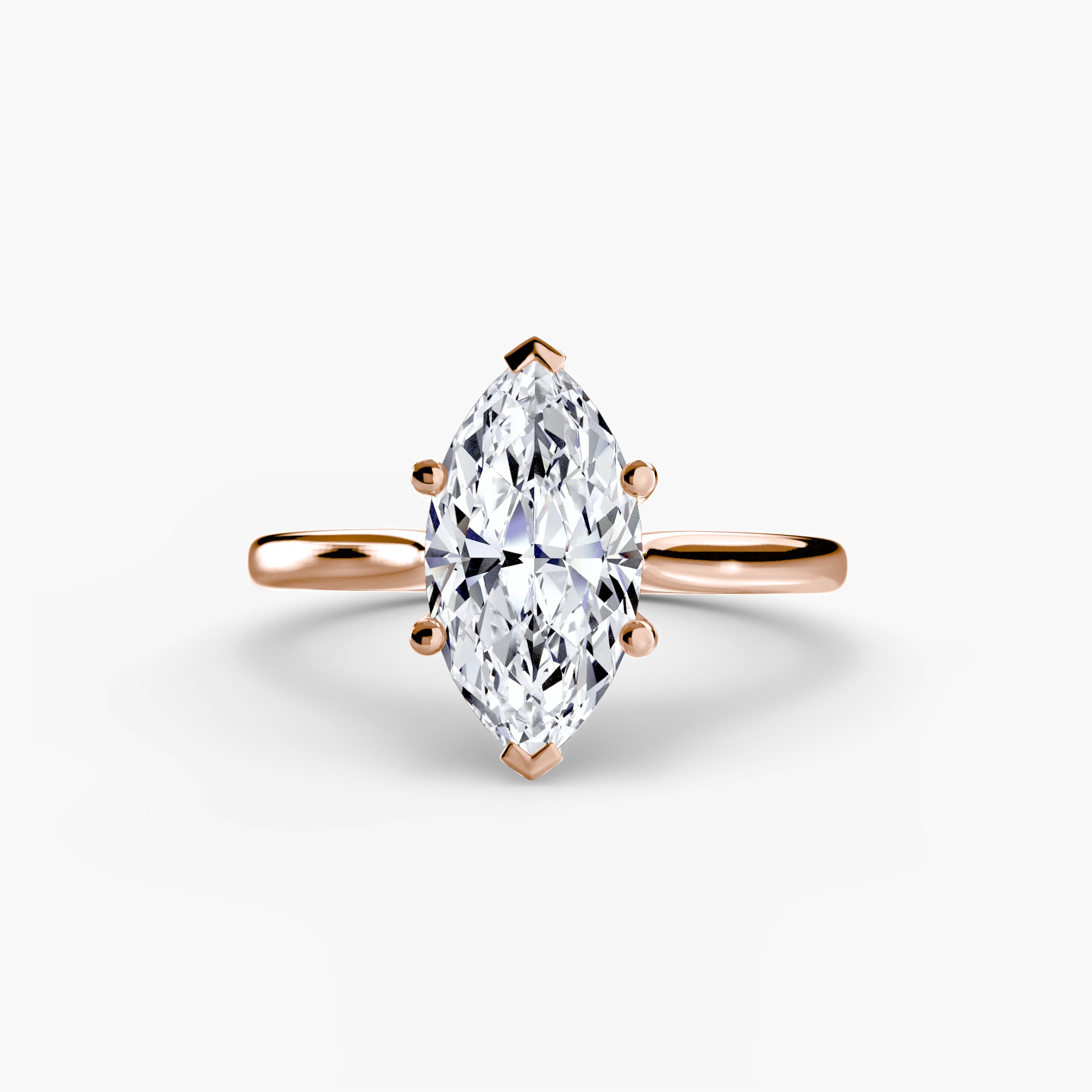 Ewige Liebe – Solitär-Verlobungsring mit Diamant