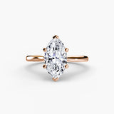 Ewige Liebe – Solitär-Verlobungsring mit Diamant