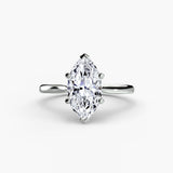 Ewige Liebe – Solitär-Verlobungsring mit Diamant
