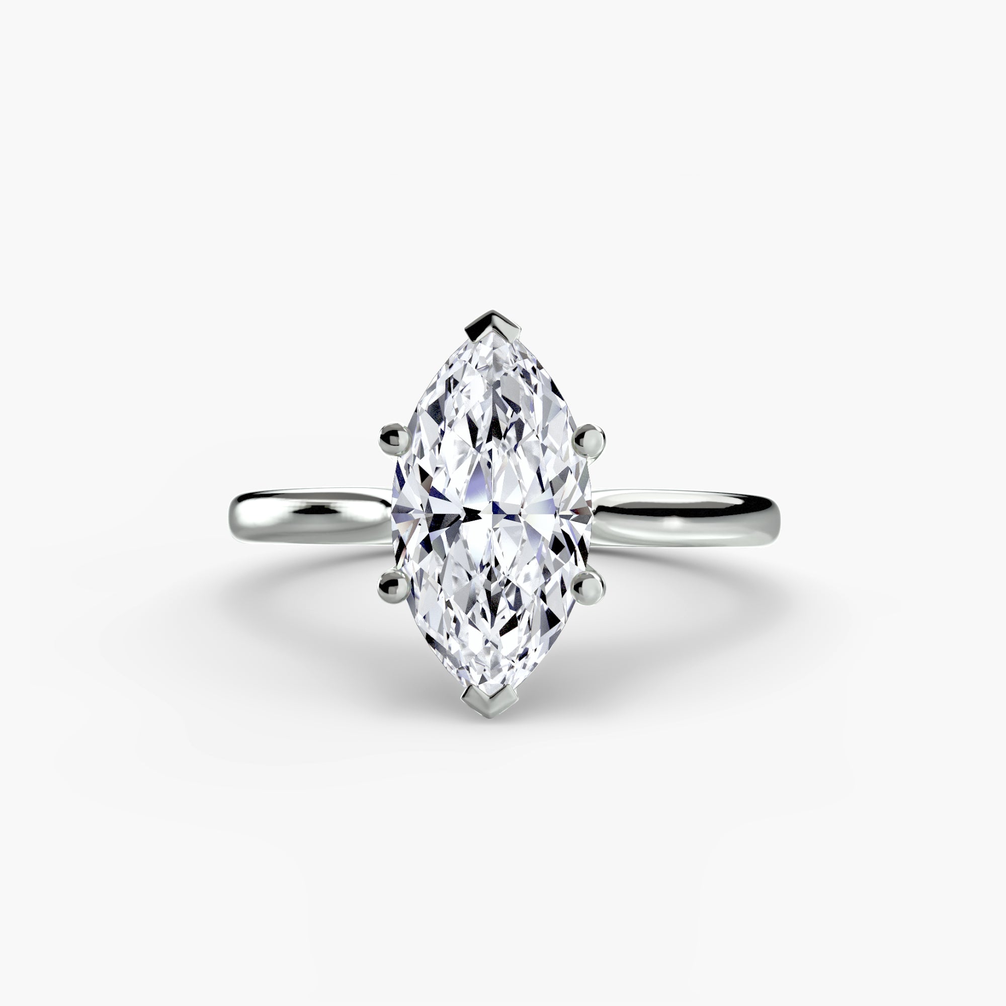 Ewige Liebe – Solitär-Verlobungsring mit Diamant