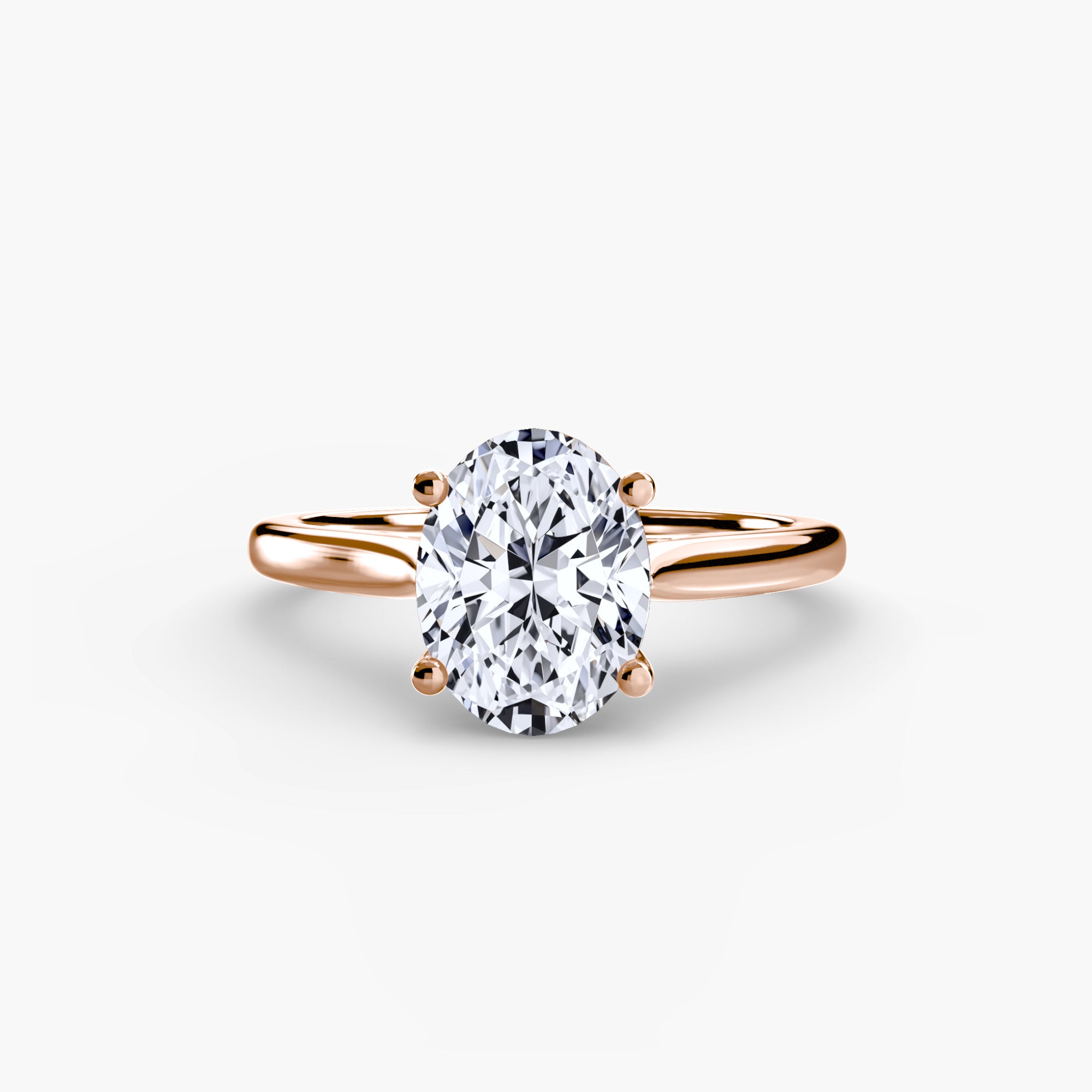 Ewige Liebe – Solitär-Verlobungsring mit Diamant