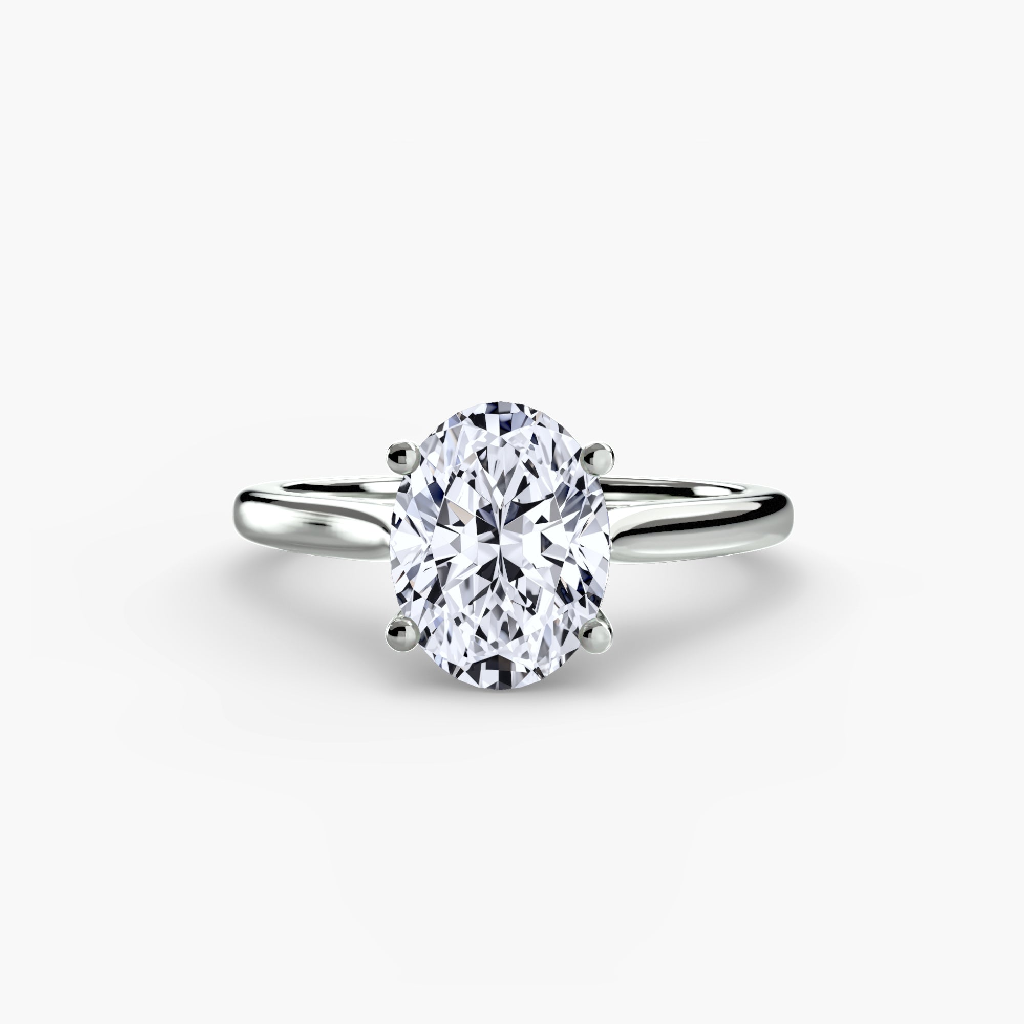 Ewige Liebe – Solitär-Verlobungsring mit Diamant