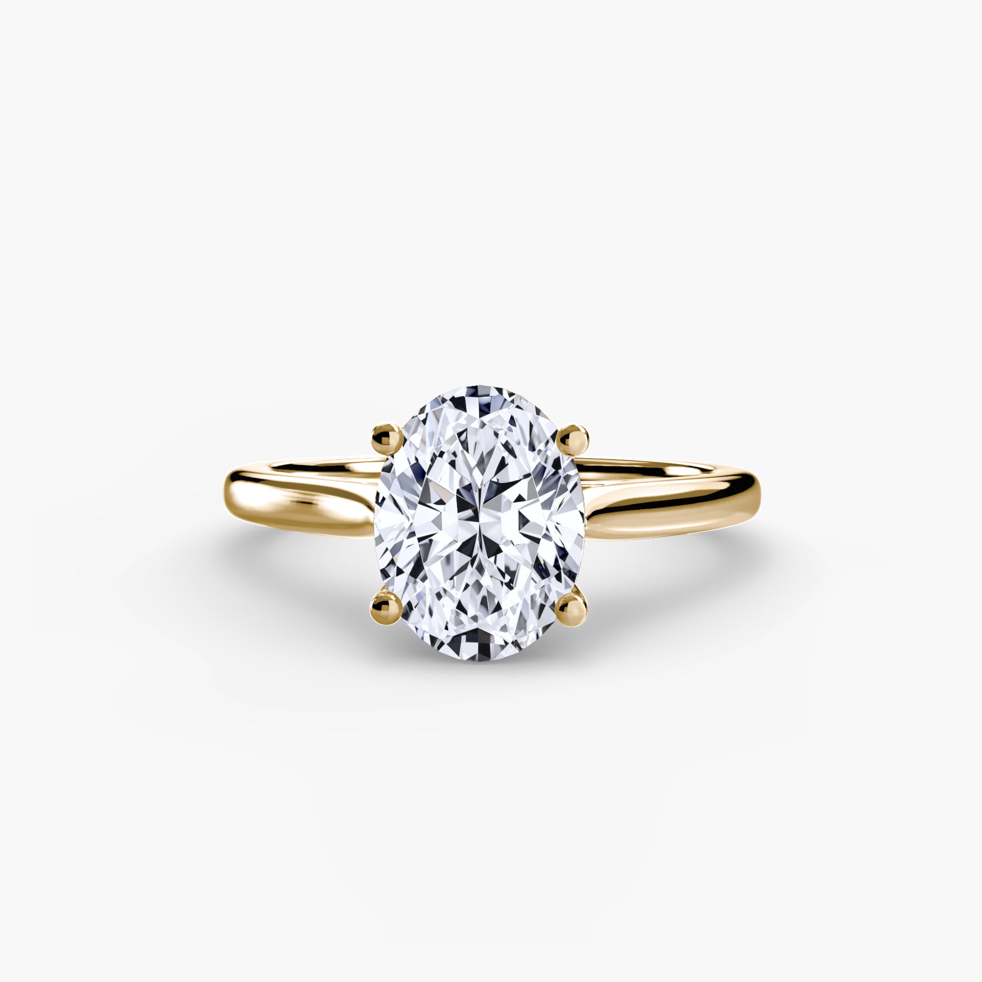 Ewige Liebe – Solitär-Verlobungsring mit Diamant