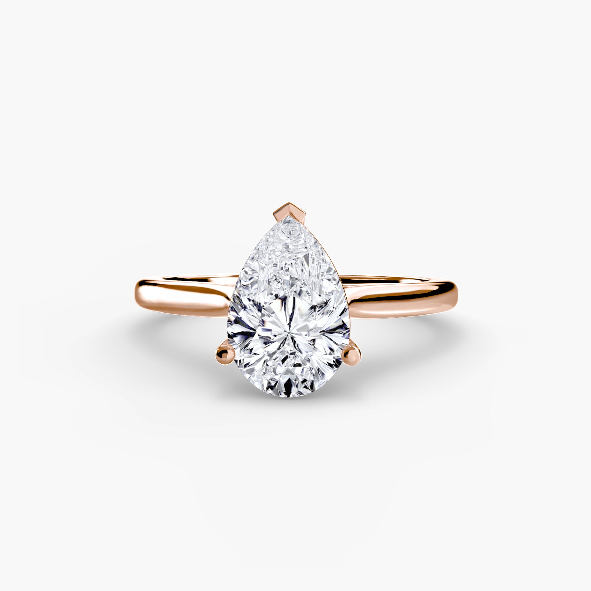 Ewige Liebe – Solitär-Verlobungsring mit Diamant