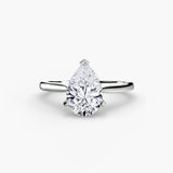 Ewige Liebe – Solitär-Verlobungsring mit Diamant