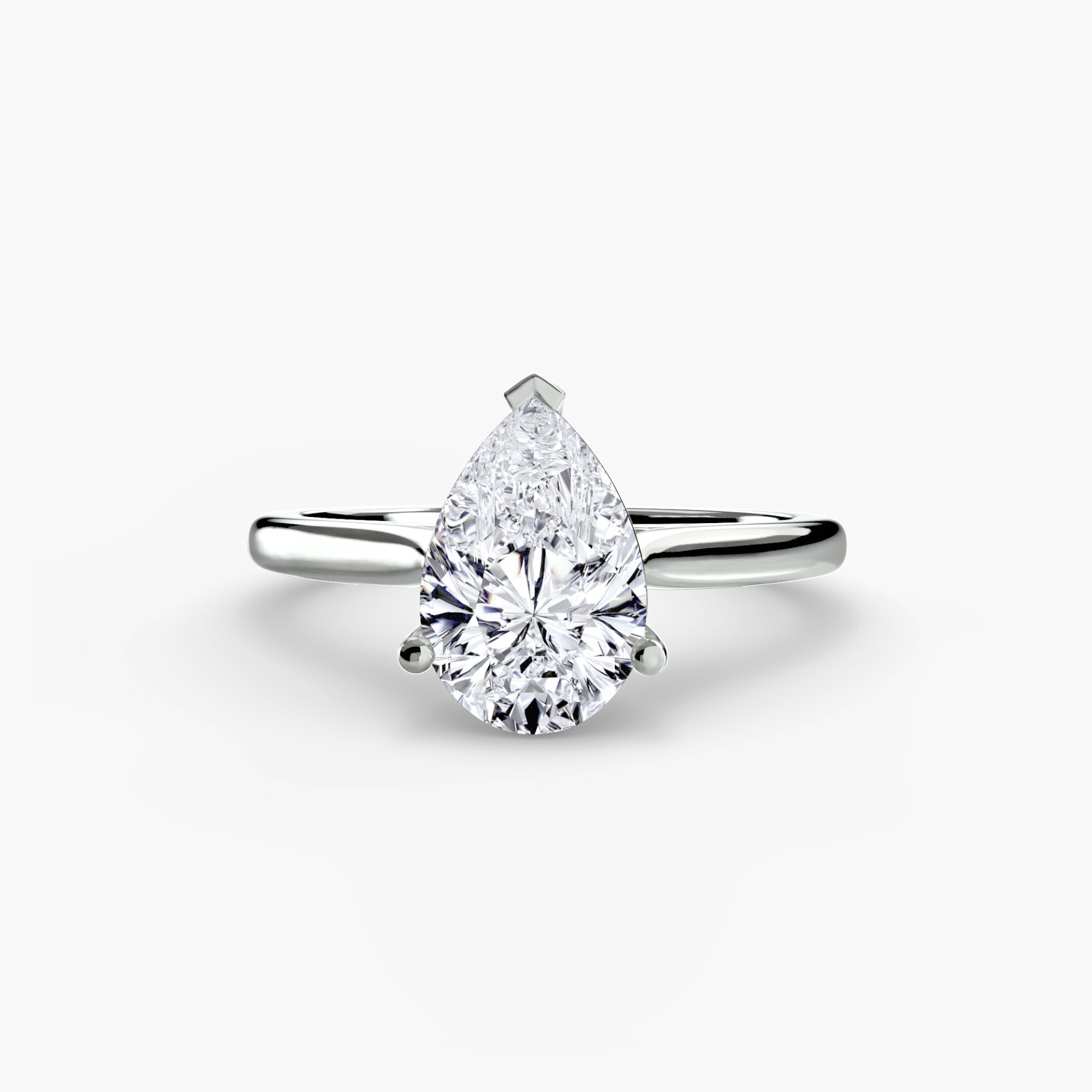 Ewige Liebe – Solitär-Verlobungsring mit Diamant