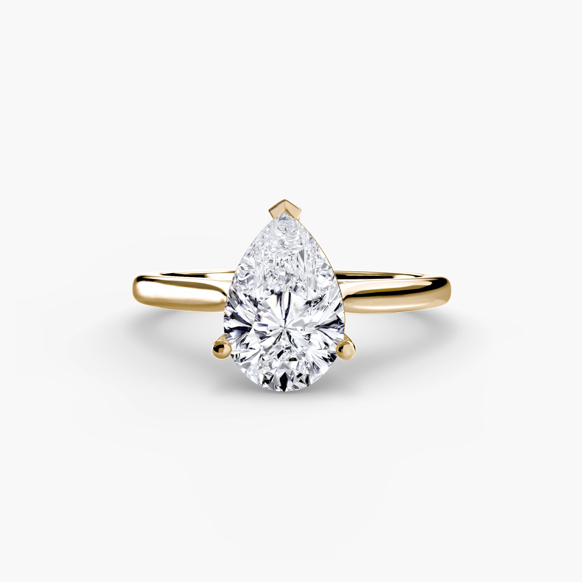 Ewige Liebe – Solitär-Verlobungsring mit Diamant