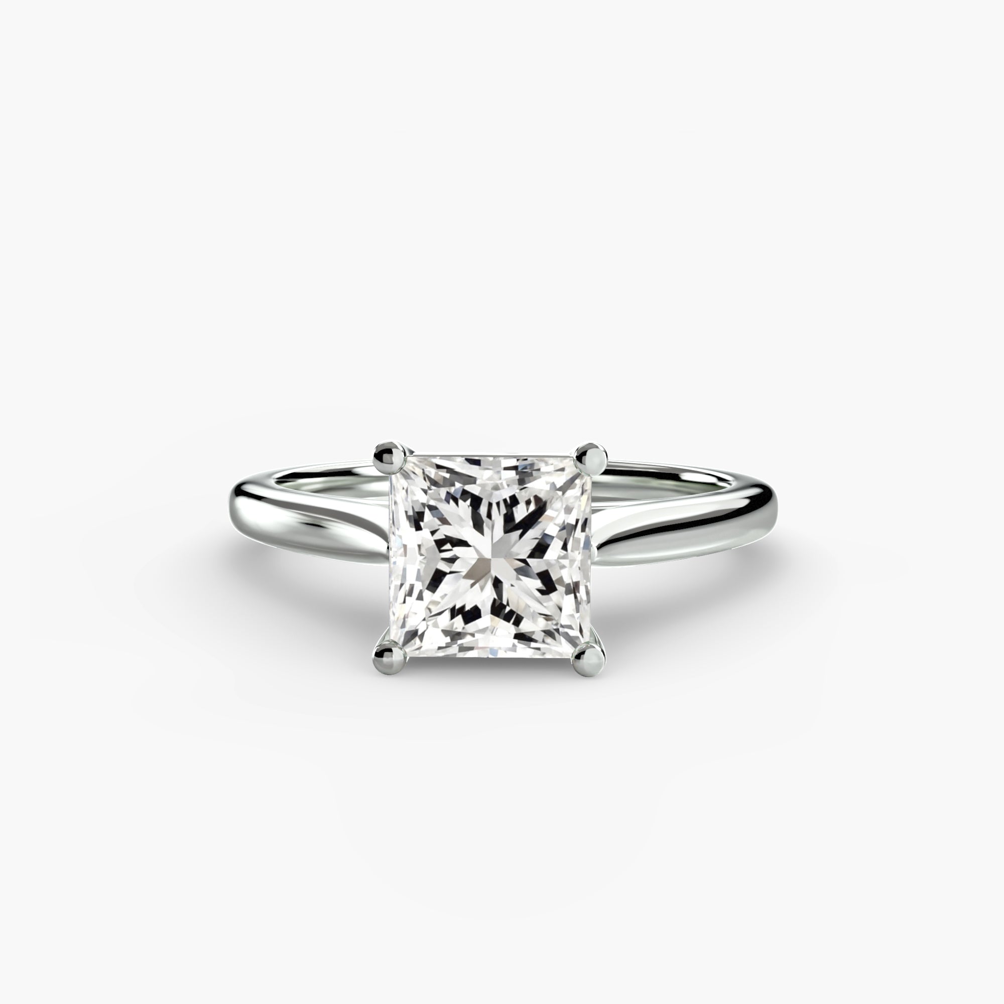 Ewige Liebe – Solitär-Verlobungsring mit Diamant