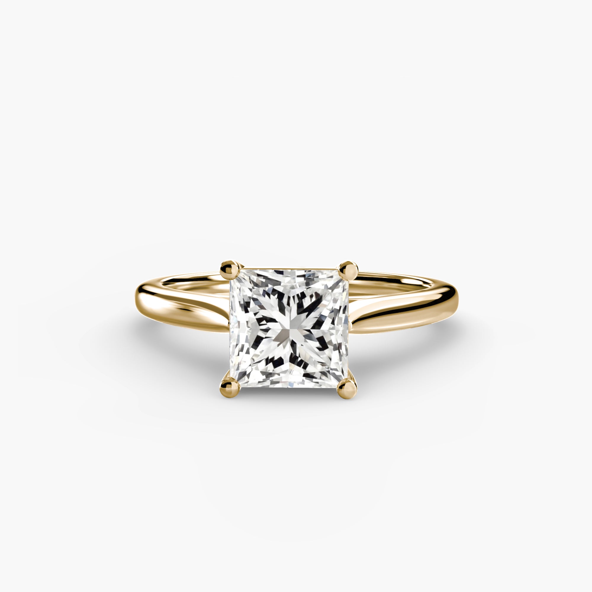 Ewige Liebe – Solitär-Verlobungsring mit Diamant