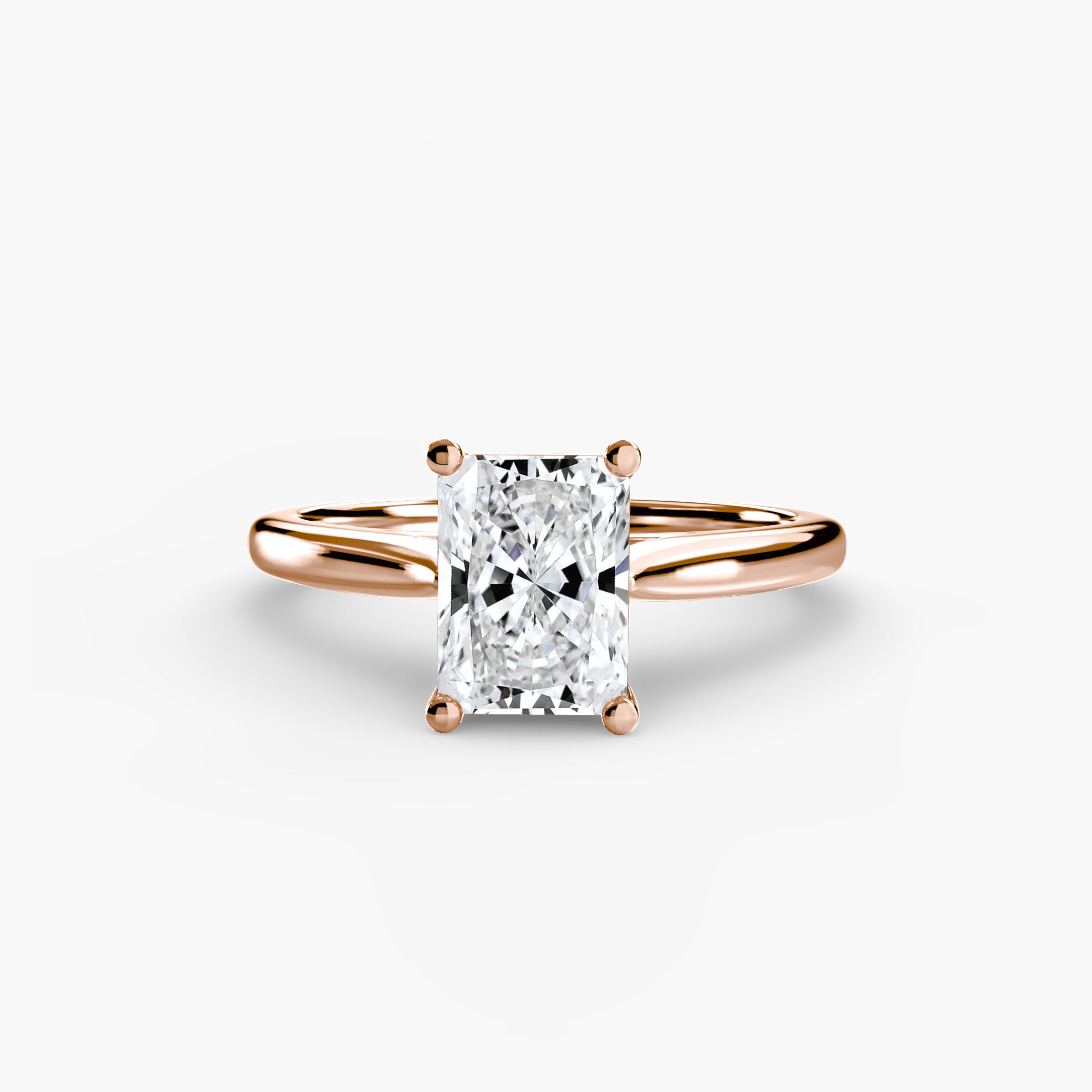 Ewige Liebe – Solitär-Verlobungsring mit Diamant