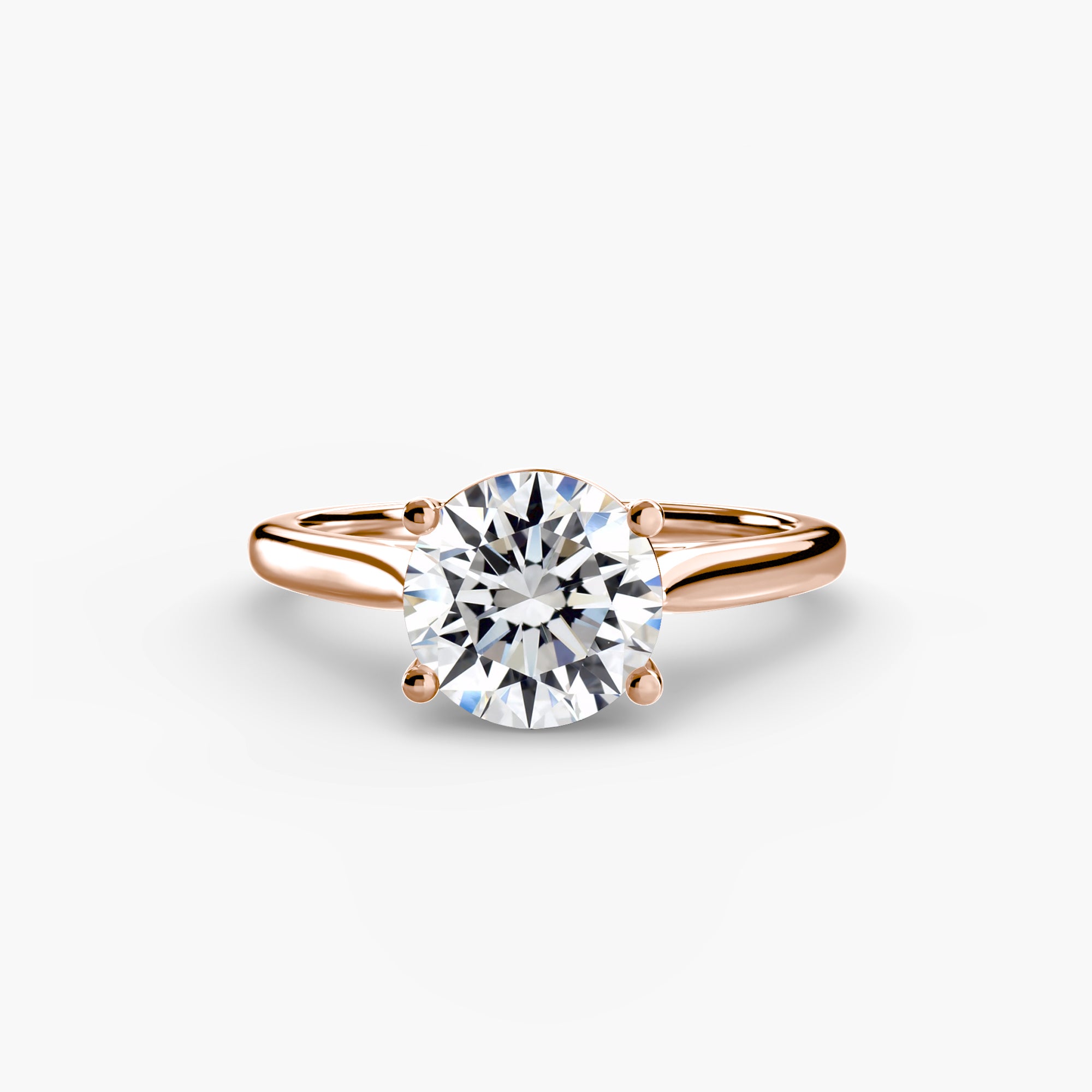 Ewige Liebe – Solitär-Verlobungsring mit Diamant