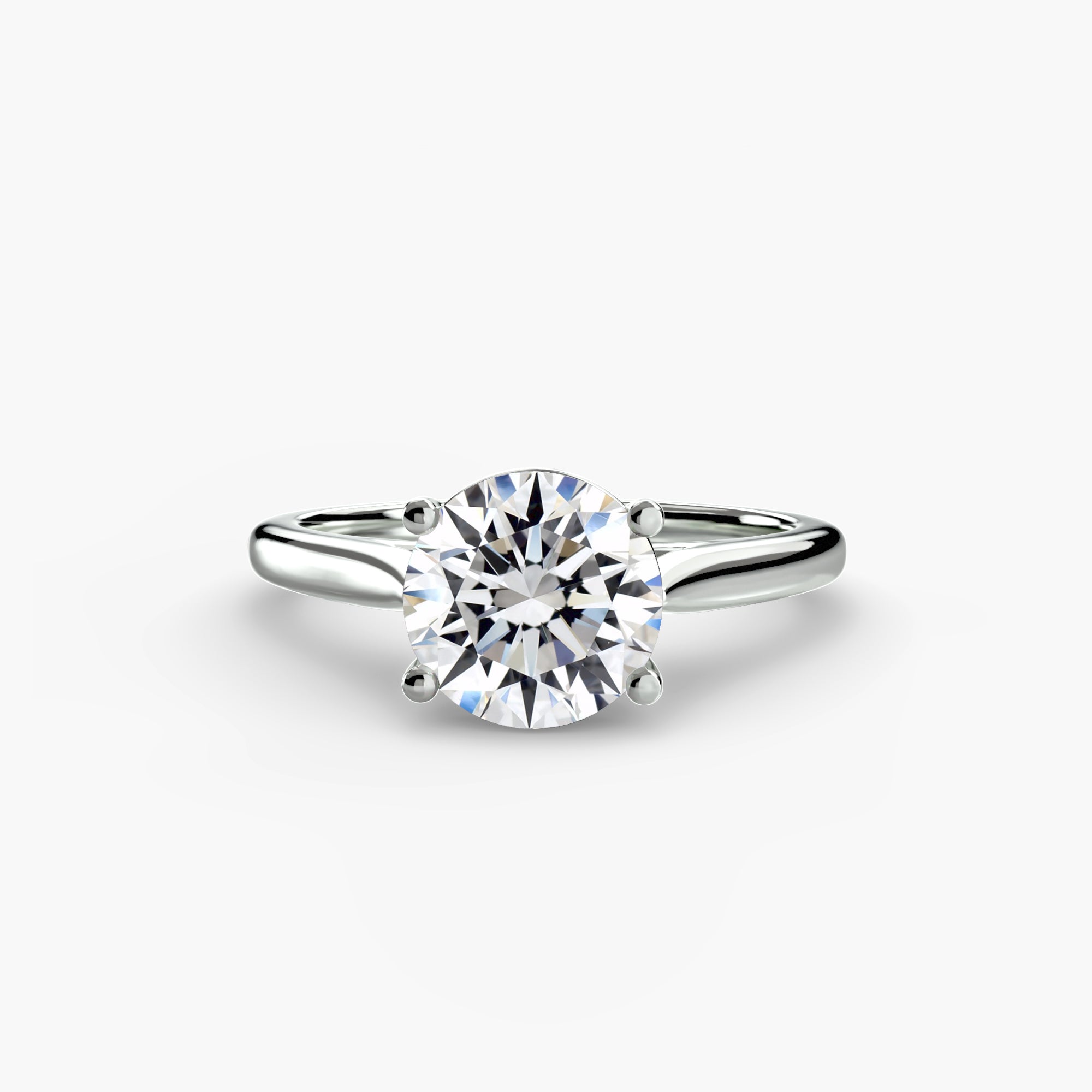 Ewige Liebe – Solitär-Verlobungsring mit Diamant