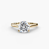 Ewige Liebe – Solitär-Verlobungsring mit Diamant