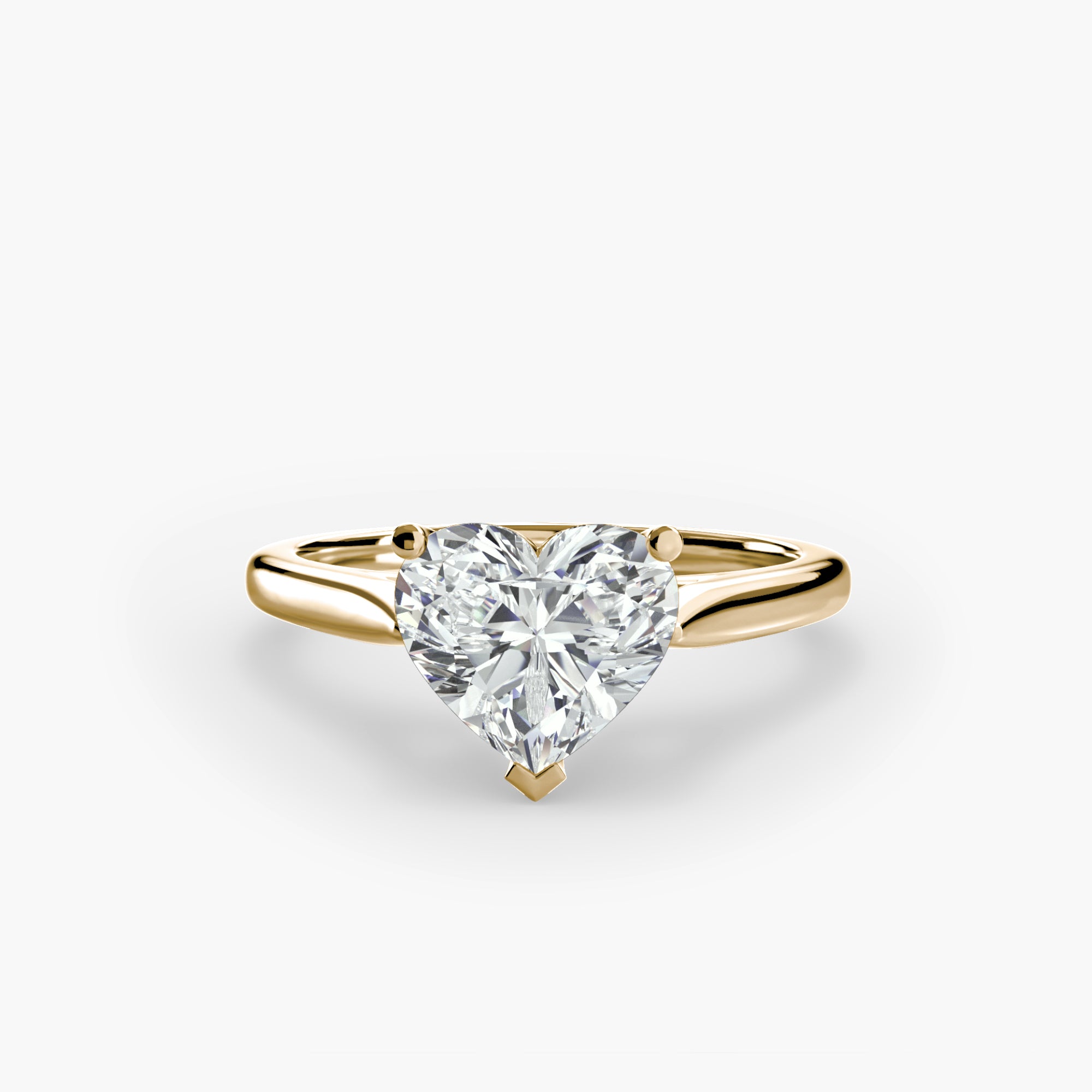 Ewige Liebe – Solitär-Verlobungsring mit Diamant