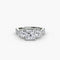 Three-Stone with Pavé Band 2