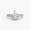 Three-Stone Ring with Pavé Band 5