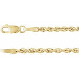 14K 2 mm Seilkette