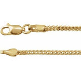 14K 1,55 mm Franco-Kette