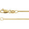 14K 1,2 mm Schlangenkette