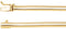 14K Yellow Gold 4 mm Omega 18