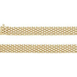 14K 10,25 mm Pantherkette