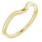 18K Yellow Gold Band for 5.2 mm Round Ring