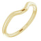 14K Yellow Gold Band for 5.8 mm Round Ring
