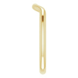 14K Yellow Gold Band for 6 mm Cushion Ring