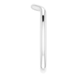 14K White Gold Band for 7x5 mm Oval Ring