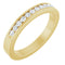 14K Yellow Gold 1/4 CTW Natural Diamond Anniversary Band Size 7