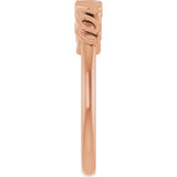 14K Rose Gold Mama Ring
