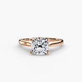 Ewige Liebe – Solitär-Verlobungsring mit Diamant