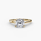 Ewige Liebe – Solitär-Verlobungsring mit Diamant